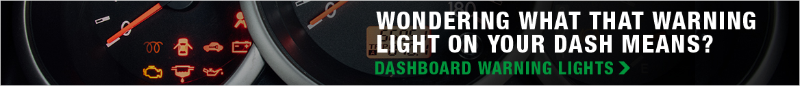 Wondering what that warning light on your dash means? Dashboard Warning Lights