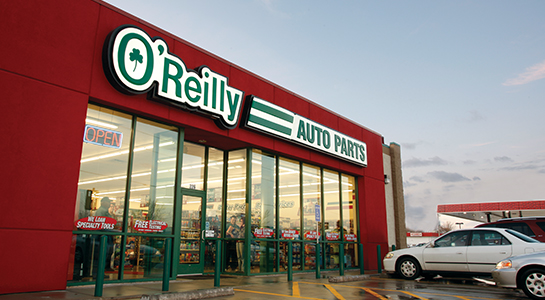O'Reilly Auto Parts Store Front