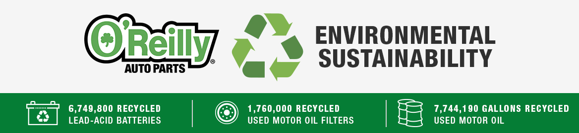 O'Reilly Auto Parts Environmental Sustainability