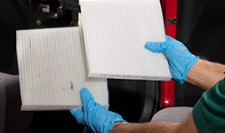 New vs Old Vehicle Cabin Air Filter