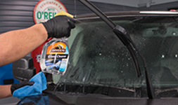 steps to a clean windshield