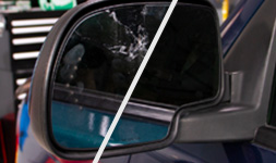 side mirror glass replacement